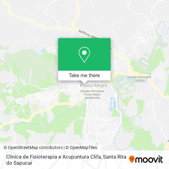 Clinica de Fisioterapia e Acupuntura Clifa map
