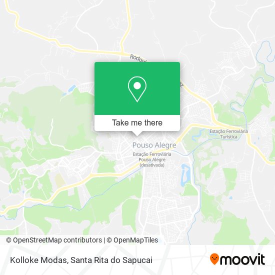 Mapa Kolloke Modas