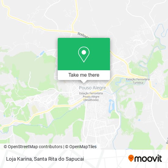 Loja Karina map