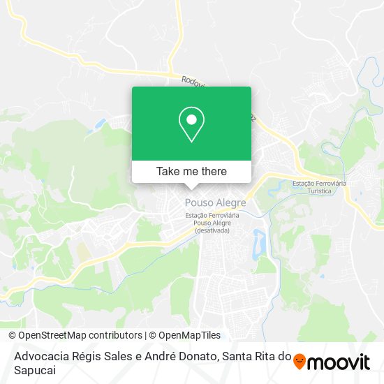 Advocacia Régis Sales e André Donato map