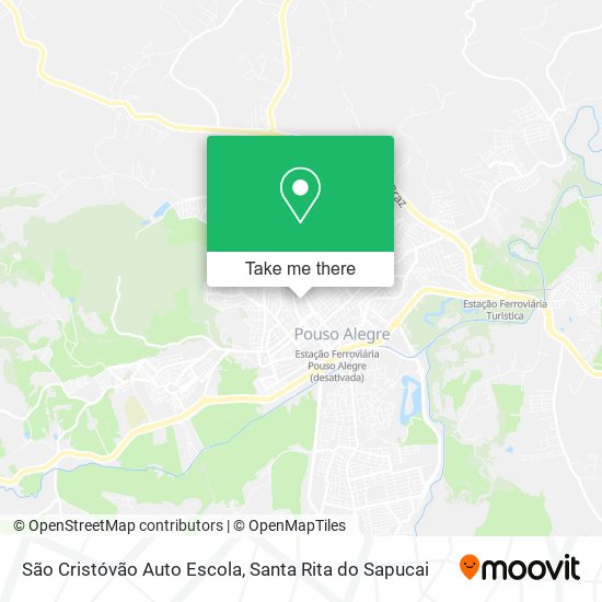 Mapa São Cristóvão Auto Escola