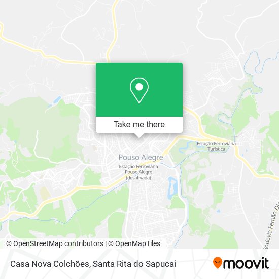 Casa Nova Colchões map