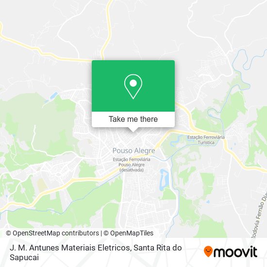 J. M. Antunes Materiais Eletricos map