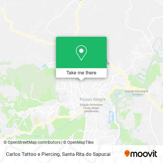 Carlos Tattoo e Piercing map