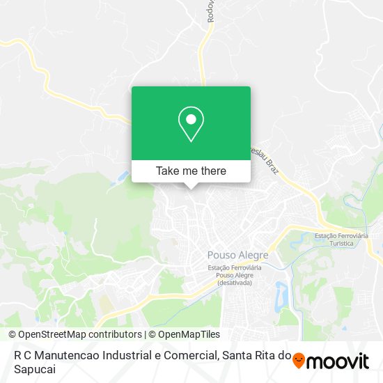 R C Manutencao Industrial e Comercial map