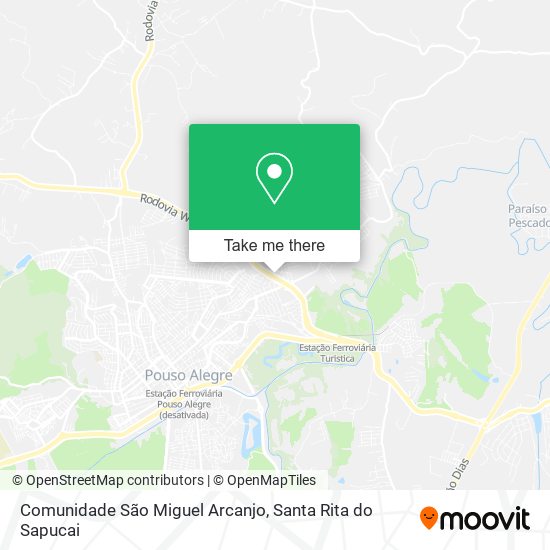 Comunidade São Miguel Arcanjo map