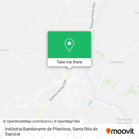 Indústria Bandeirante de Plásticos map