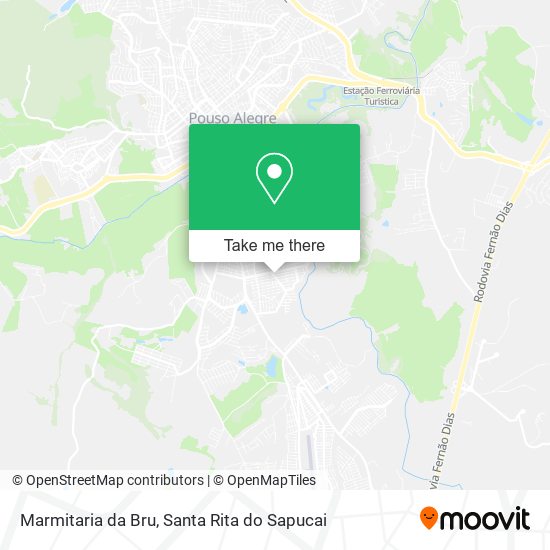 Marmitaria da Bru map