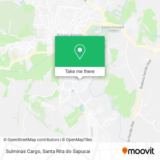 Sulminas Cargo map