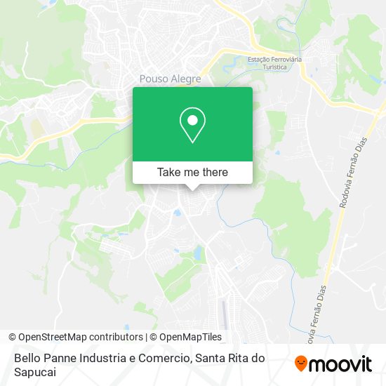 Bello Panne Industria e Comercio map