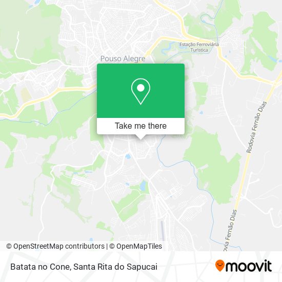 Batata no Cone map