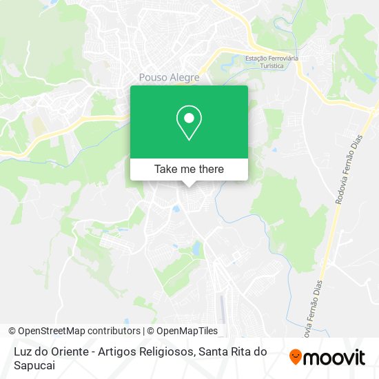 Luz do Oriente - Artigos Religiosos map