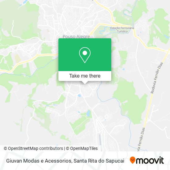 Giuvan Modas e Acessorios map
