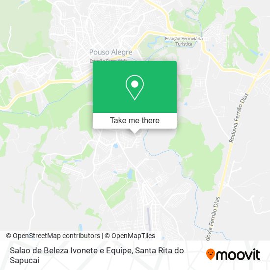 Salao de Beleza Ivonete e Equipe map