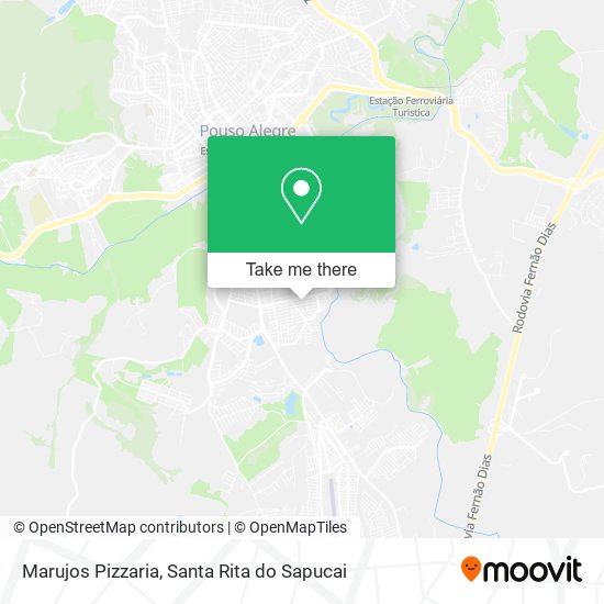 Marujos Pizzaria map