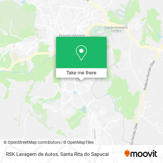 RSK Lavagem de Autos map