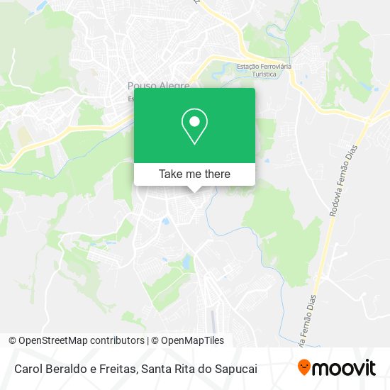 Carol Beraldo e Freitas map