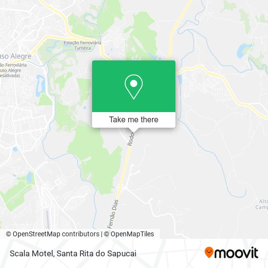 Scala Motel map