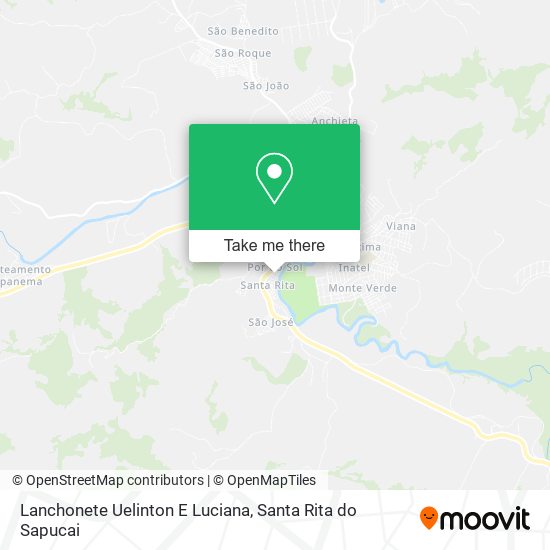 Lanchonete Uelinton E Luciana map