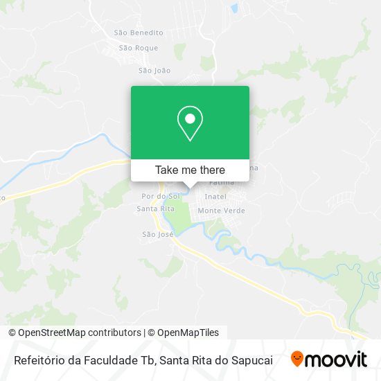 Refeitório da Faculdade Tb map