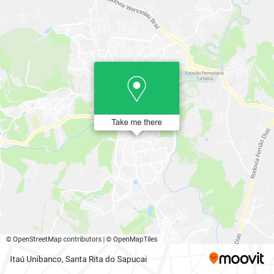 Itaú Unibanco map