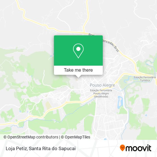 Mapa Loja Petiz