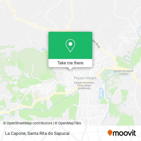 La Capone map