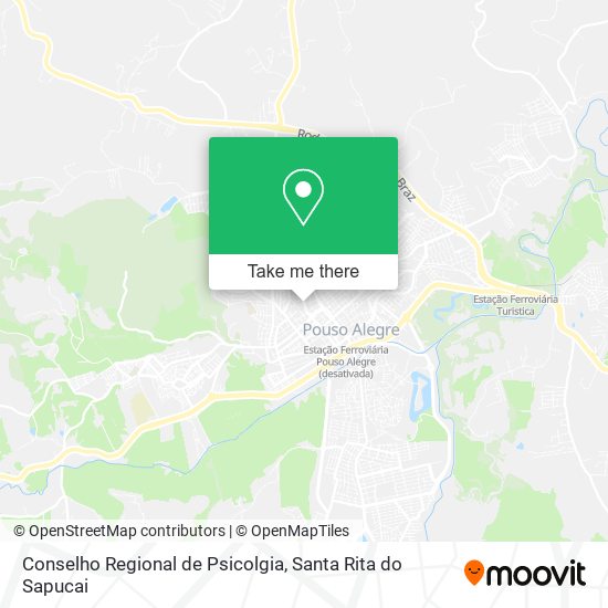 Conselho Regional de Psicolgia map