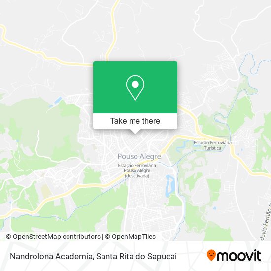 Nandrolona Academia map