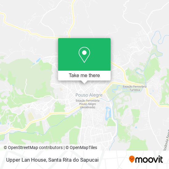 Upper Lan House map
