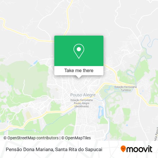 Pensão Dona Mariana map