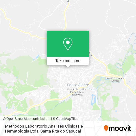 Mapa Methodos Laboratorio Analises Clinicas e Hematologia Ltda