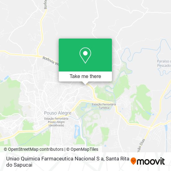 Uniao Quimica Farmaceutica Nacional S a map