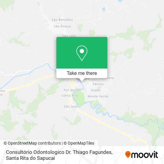 Consultório Odontologico Dr. Thiago Fagundes map