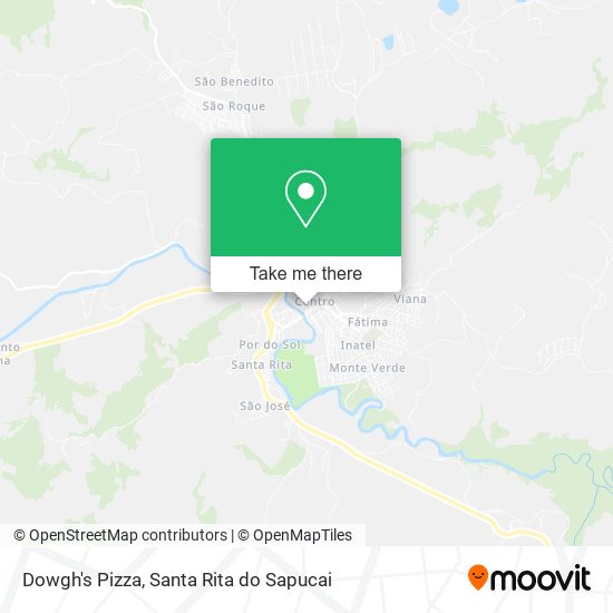Dowgh's Pizza map