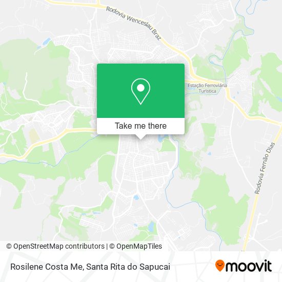 Rosilene Costa Me map