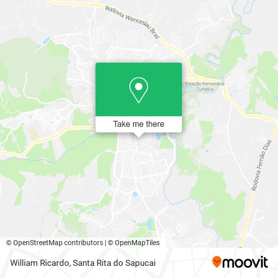 William Ricardo map