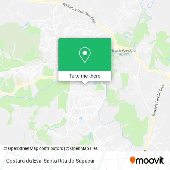 Costura da Eva map