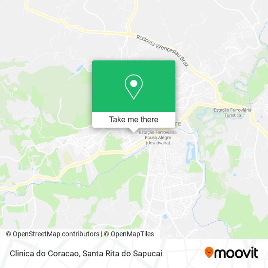 Clinica do Coracao map