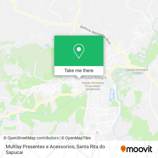 Multlay Presentes e Acessorios map