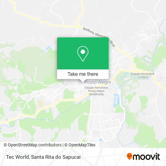 Tec World map