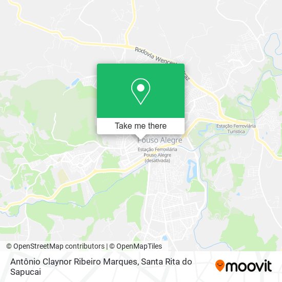 Antônio Claynor Ribeiro Marques map