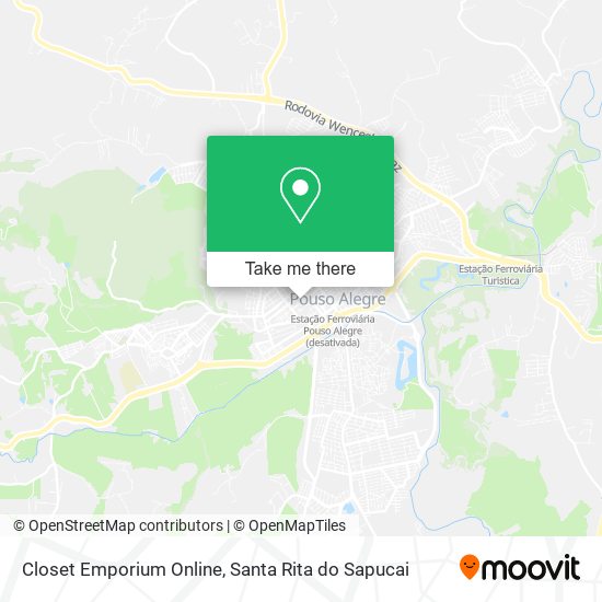 Closet Emporium Online map
