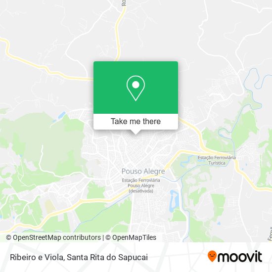 Ribeiro e Viola map