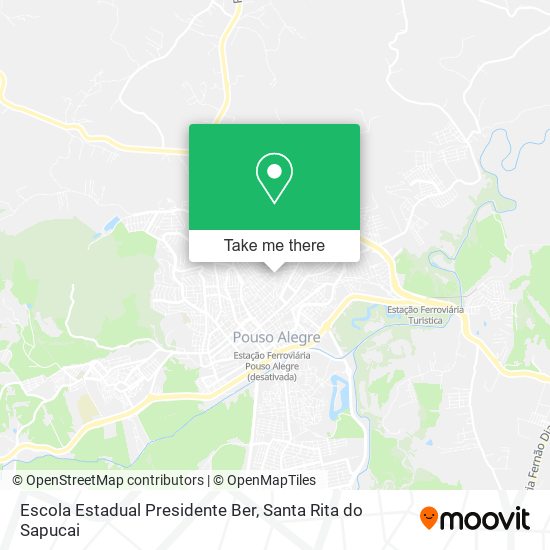 Escola Estadual Presidente Ber map