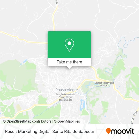Result Marketing Digital map