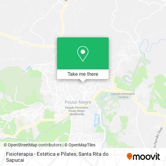 Fisioterapia - Estética e Pilates map