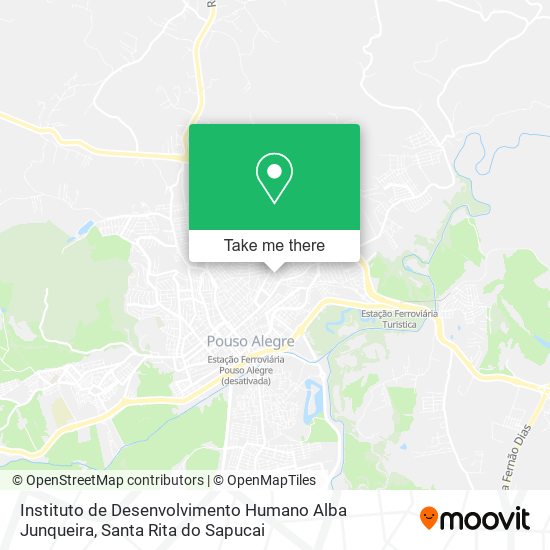 Instituto de Desenvolvimento Humano Alba Junqueira map