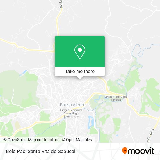 Belo Pao map