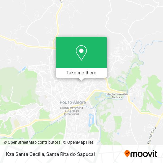 Kza Santa Cecília map